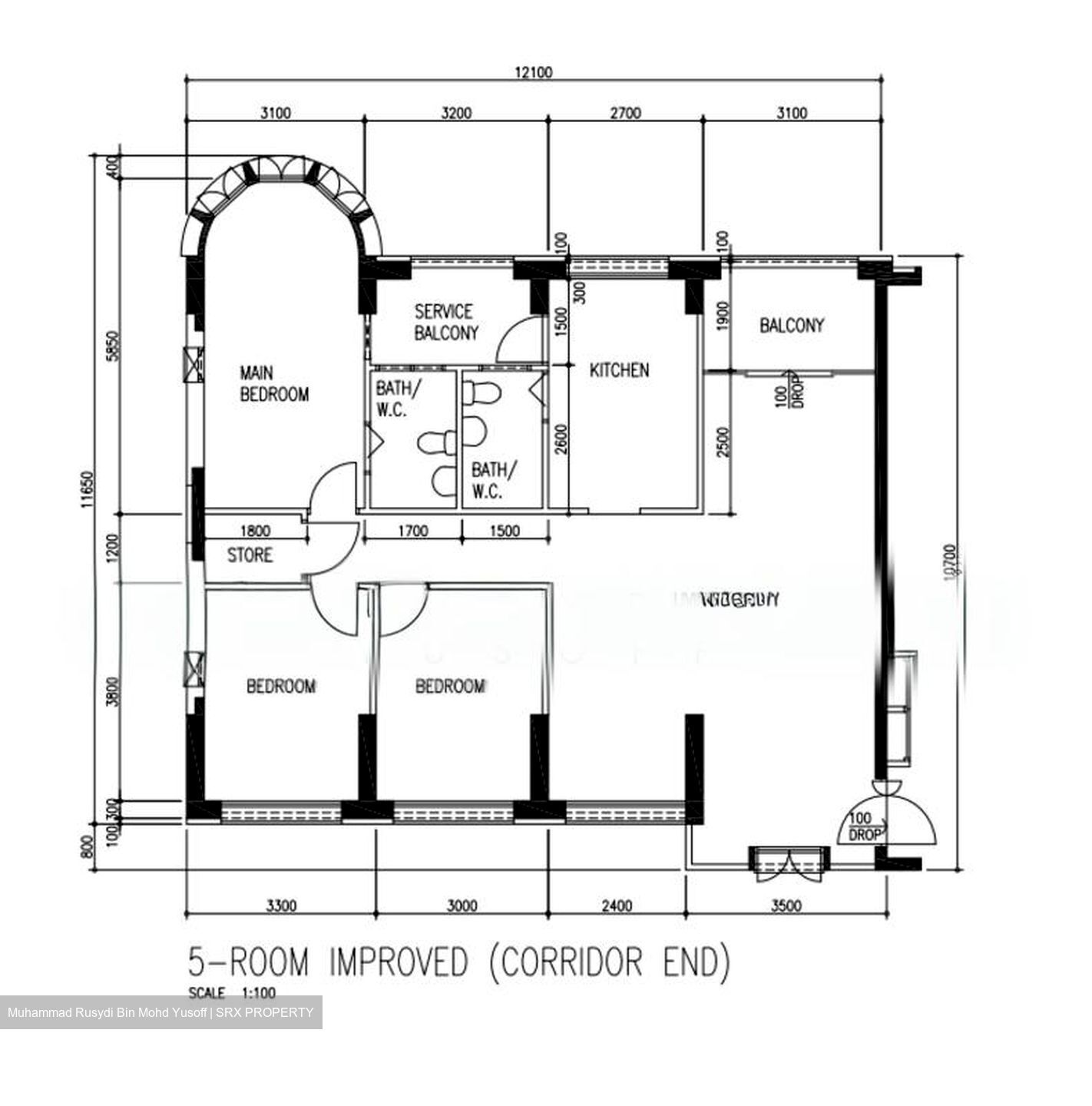 Blk 352 Kang Ching Road (Jurong West), HDB 5 Rooms #561660901
